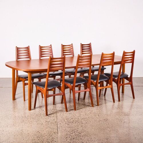 A Danish Niels Molley Extendable Dining Table C.1960s