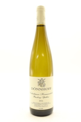 (1) 2016 Weingut Donnhoff Niederhauser Hermannshohle Riesling Spatlese, Nahe