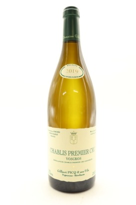 (1) 2019 Gilbert Picq et ses Fils Vosgros, Chablis Premier Cru