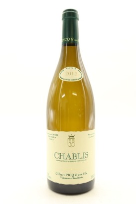(1) 2017 Gilbert Picq et ses Fils Chablis, Burgundy
