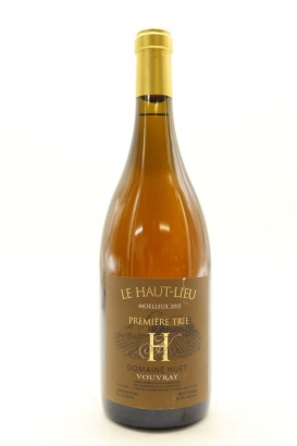 (1) 2015 Domaine Huet Vouvray 'Le Haut Lieu' Premiere Trie Moelleux, Loire [WS96]