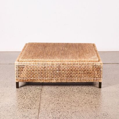 A Seagrass Coffee Table