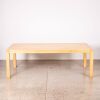 A Solid Timber Oak Table Purchased Ex Cavit And Co