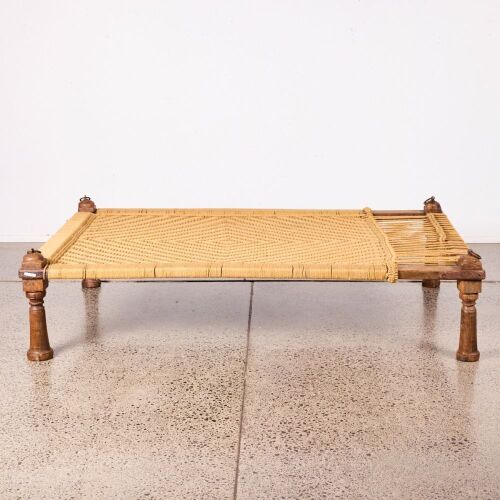 An Antique Charpoy Daybed