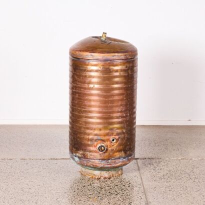A Large Copper Cylinder