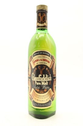 (1) Glenfiddich Pure Malt Scotch Whisky, 43% ABV, 750ml, Circa 1980s