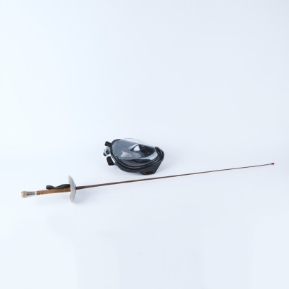A Fencing Sword and Mask