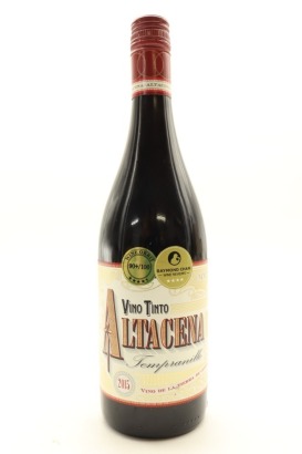 (1) 2015 Altacena Tempranillo Vino de la Tierra de Castilla, Spain