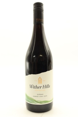 (1) 2020 Wither Hills Syrah, Hawke's Bay