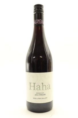 (1) 2022 Haha Wine Syrah, Hawke's Bay