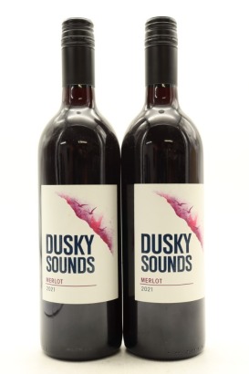(2) 2021 Dusky Sounds Merlot, Hawke's Bay