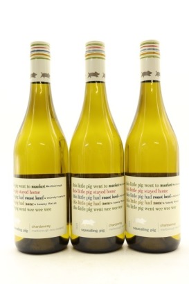 (3) 2021 Squealing Pig Chardonnay, Marlborough