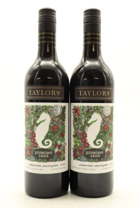 (2) 2021 Taylors Wakefield Promised Land Cabernet Sauvignon, South Australia