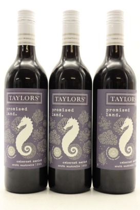 (3) 2021 Taylors Wakefield Promised Land Cabernet Merlot, South Australia