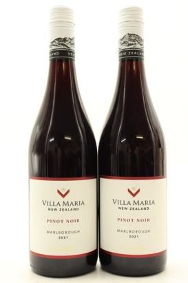 (2) 2021 Villa Maria Private Bin Pinot Noir, Marlborough
