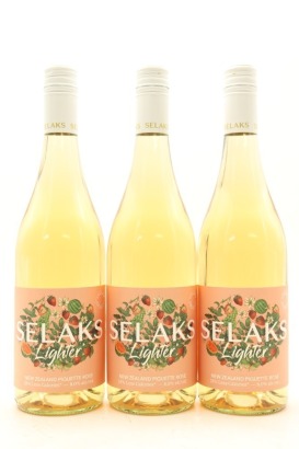 (3) 2023 Selaks Lighter Rose, Hawke's Bay