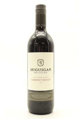 (1) 2021 McGuigan Private Bin Cabernet - Merlot, South Eastern Australia