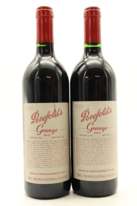 (2) 1996 Penfolds Grange Bin 95, Australia [JR19] [RP95] [WE96] [JO98]