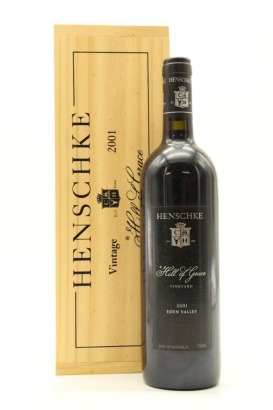 (1) 2001 Henschke Hill of Grace Shiraz, Eden Valley [JR18.5] [WS95] (GB)