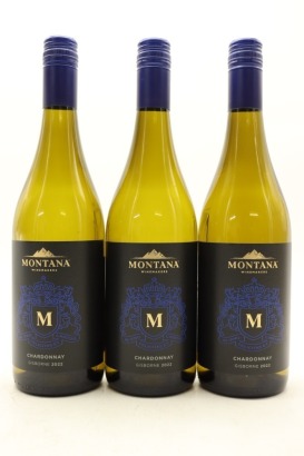 (3) 2022 Brancott Estate 'Montana Winemaker's Series' Chardonnay,Gisborne