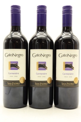 (3) 2019 Gato Negro Carmenere, Central Valley