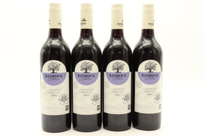 (4) 2021 Banrock Station Cabernet Merlot, South Eastern Australia