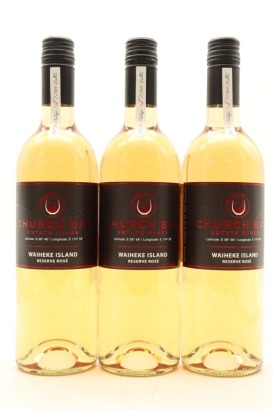 (3) 2023 Church Bay Estate Wines Reserve Rose, Waiheke Island