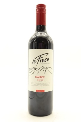 (1) 2020 La Finca Oak Aged Malbec, Mendoza