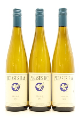 (2) 2018 Pegasus Bay Riesling, Waipara [JR16.5]