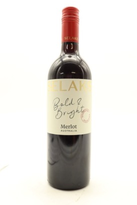 (1) Selaks Essential Selection 'Bold & Bright' Merlot, Australia