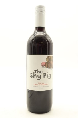 (1) 2022 Australian Vintage 'The Shy Pig' Shirz Cabernet Merlot, South Eastern Australia
