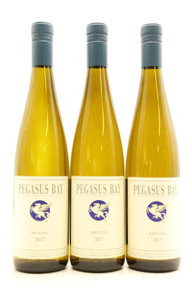 (3) 2017 Pegasus Bay Riesling, Waipara