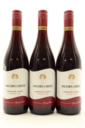 (3) 2022 Jacob's Creek Classic Grenache - Shiraz, South Australia