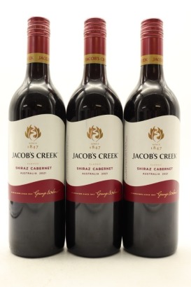 (3) 2021 Jacob's Creek Classic Shiraz - Cabernet Sauvignon, South Eastern Australia