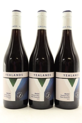 (3) 2021 Yealands Merlot, Hawke's Bay