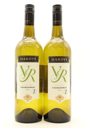 (2) 2023 Hardy's 'VR' Varietal Range Chardonnay, South Eastern Australia, 1000ml
