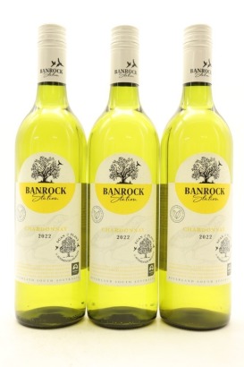 (3) 2022 Banrock Station Chardonnay, South Eastern Australia