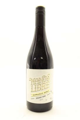 (1) 2019 Manos Libre Organic Tempranillo - Shiraz Vino de la Tierra de Castilla, Spain