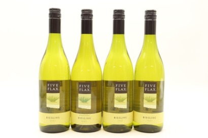 (4) 2021 Five Flax Riesling, Waipara
