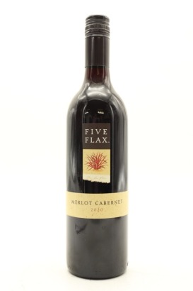 (1) 2020 Five Flax Merlot - Cabernet, East Coast