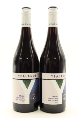 (2) 2021 Yealands Merlot, Hawke's Bay