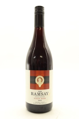 (1) 2015 The Ramsay Single Vineyard Pinot Noir, Central Otago