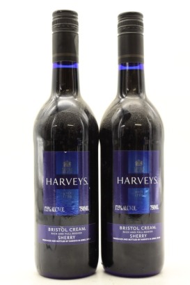 (2) Harveys Bristol Cream Original Superior Sherry, Andalucia, 17.5% ABV