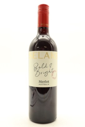 (1) Selaks Essential Selection 'Bold & Bright' Merlot, Australia