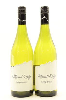 (2) 2021 Mount Ridge Chardonnay, Australia