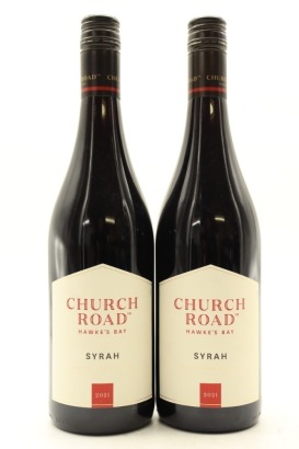 (2) 2021 Church Road Syrah, Hawke's Bay