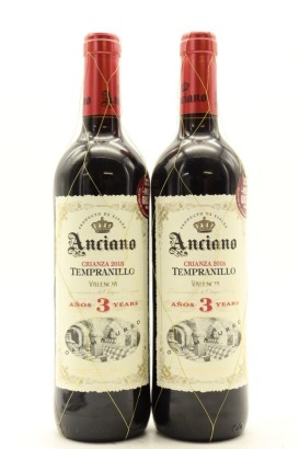 (2) 2018 Bodegas Navalon Anciano 'Aged 3 Years' Crianza Tempranillo, Valdepenas