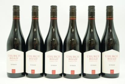 (6) 2021 Church Road Syrah, Hawke's Bay