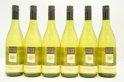 (6) 2021 Five Flax Chardonnay, East Coast