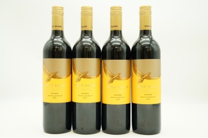 (4) 2021 Wolf Blass Yellow Label Shiraz, South Australia